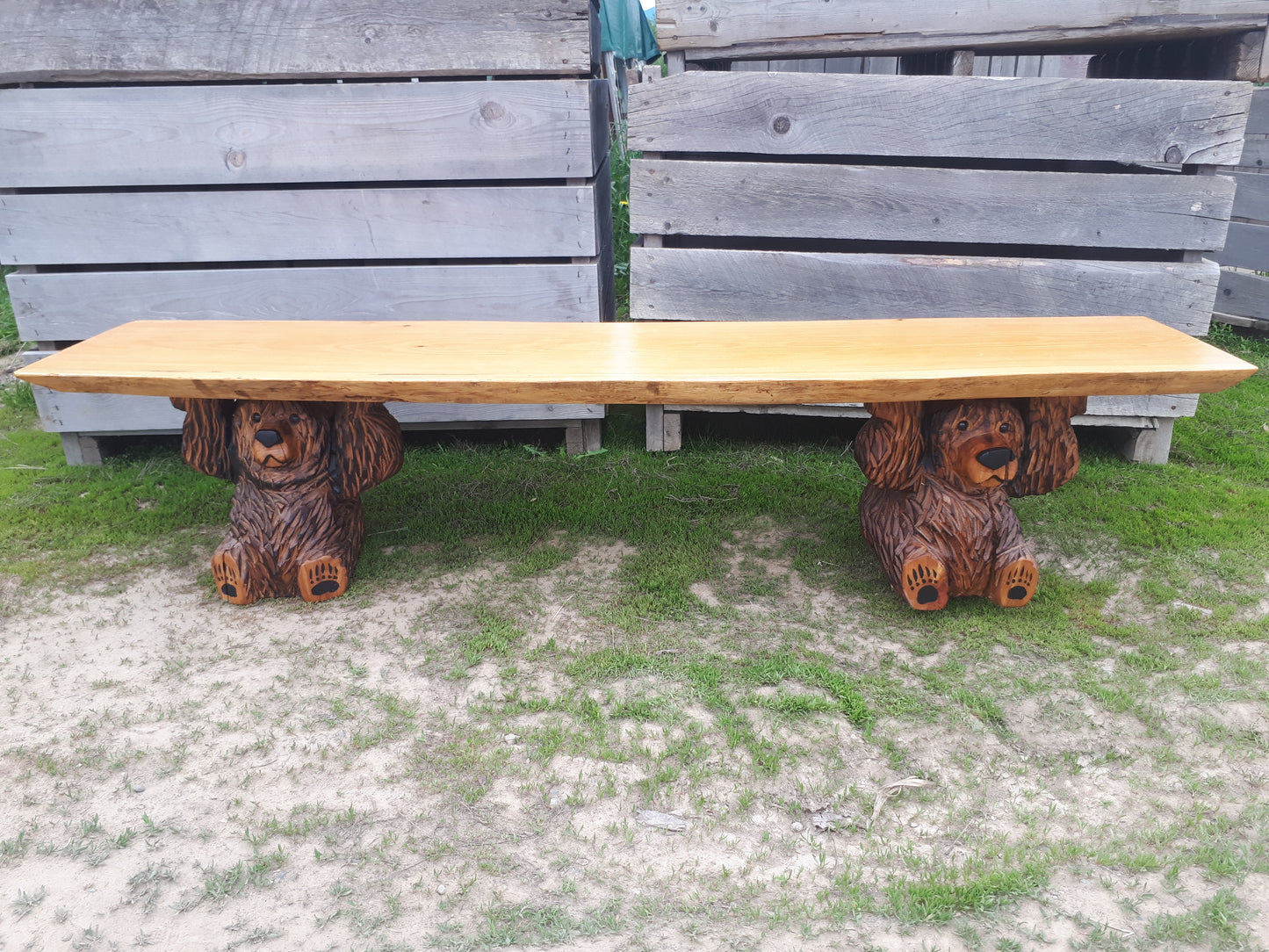 Little Bear Garden Bench - Limited Edition - Made to Order