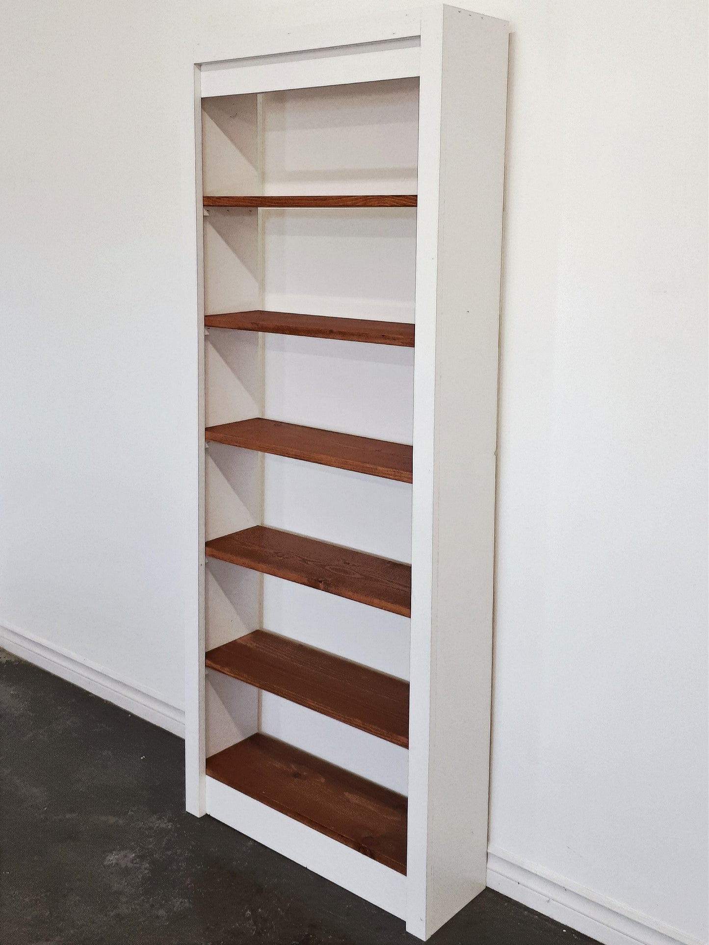 Solid Wood Bookshelf - Set of Two