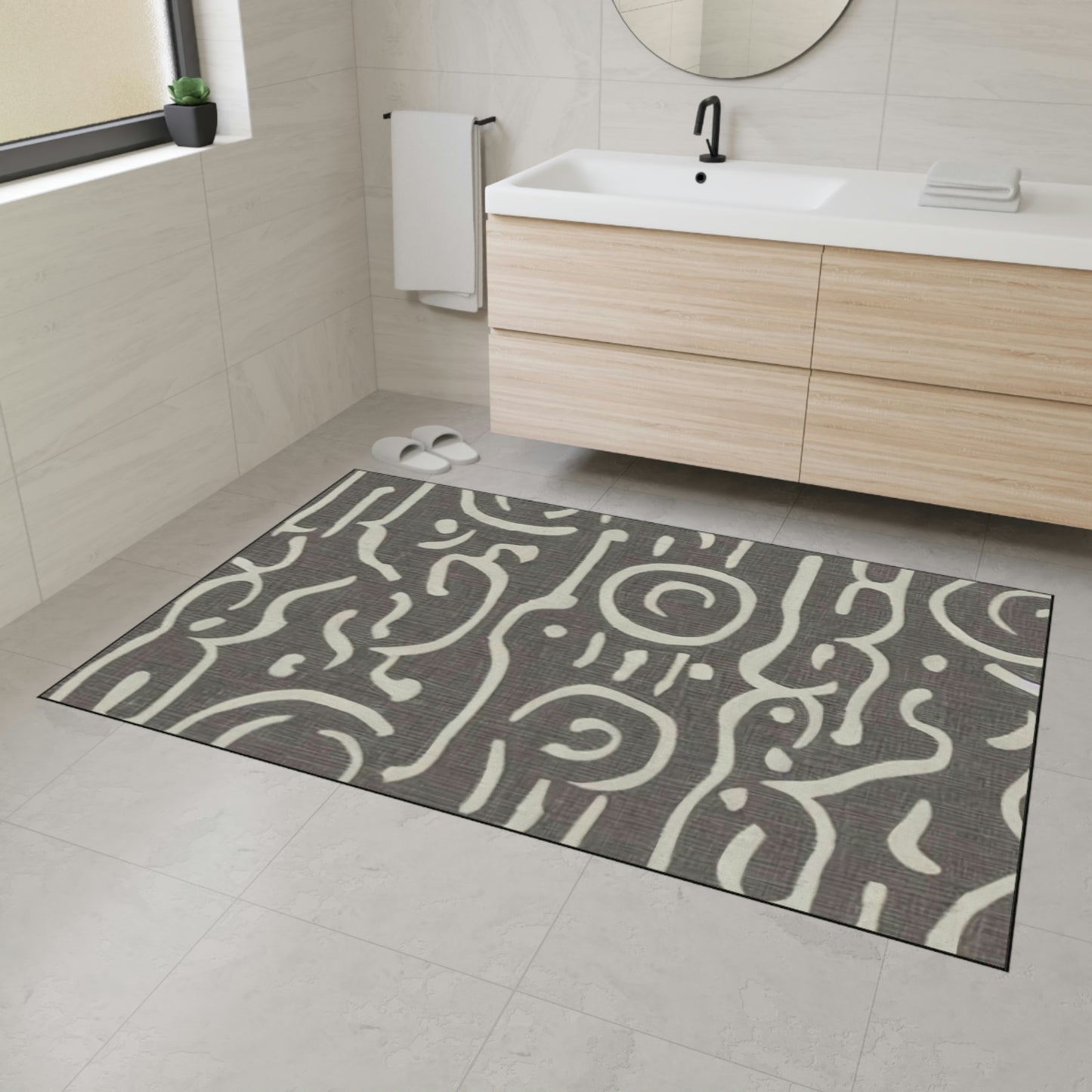Heavy Duty Floor Mat - Lines