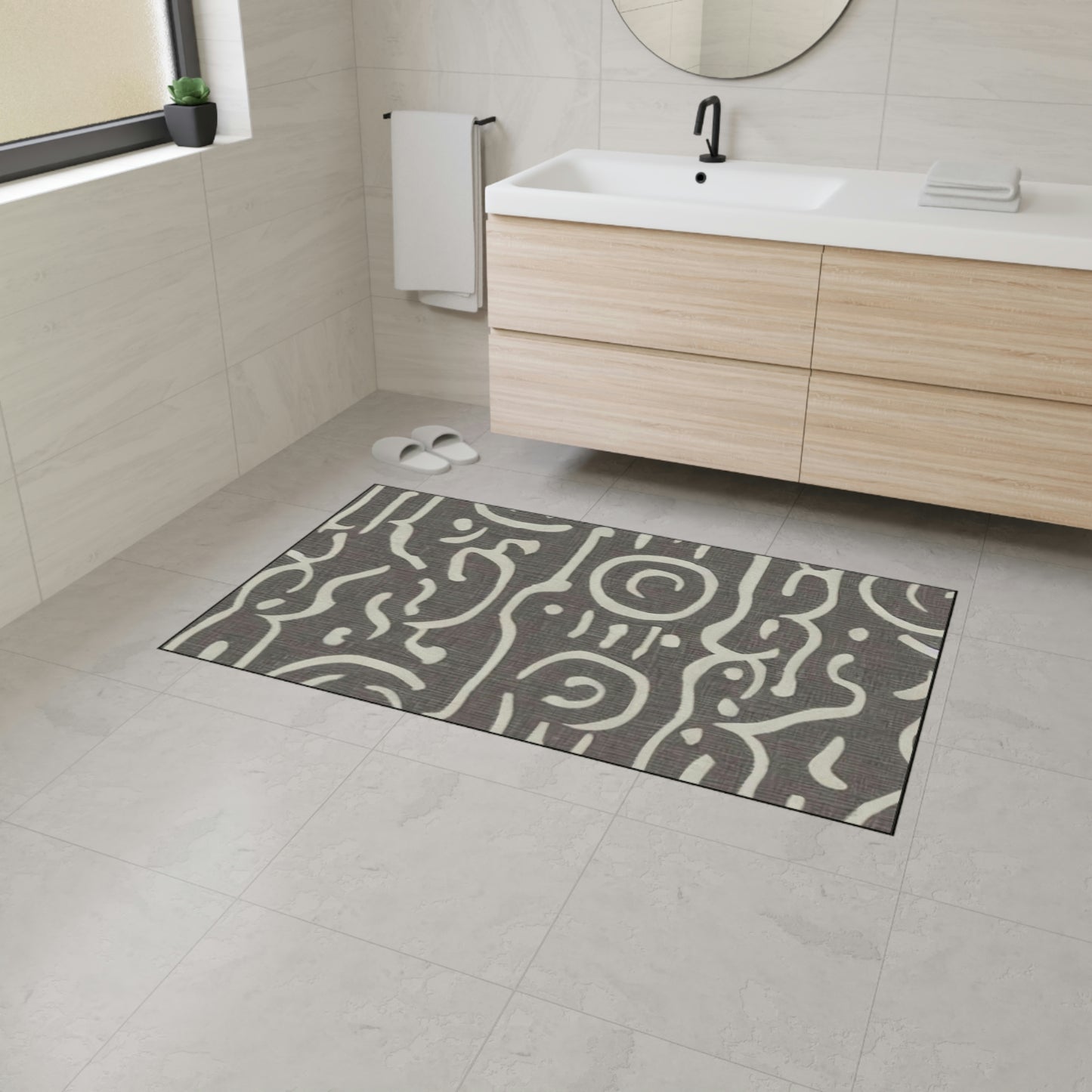 Heavy Duty Floor Mat - Lines