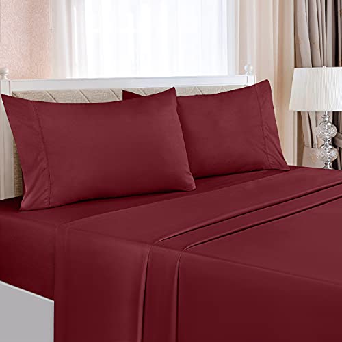 Soft Brushed Microfiber Bed Sheet Set