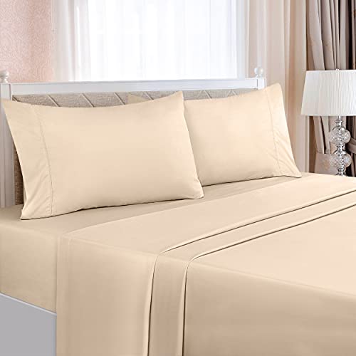 Soft Brushed Microfiber Bed Sheet Set