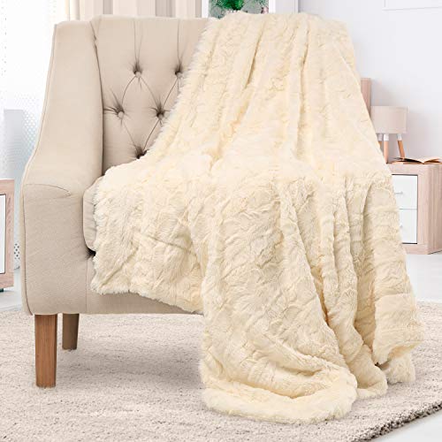 Faux Fur Throw Blanket