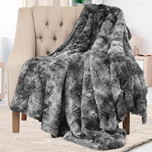 Faux Fur Throw Blanket