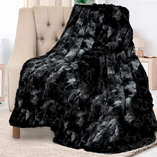 Faux Fur Throw Blanket