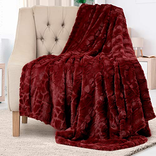 Faux Fur Throw Blanket