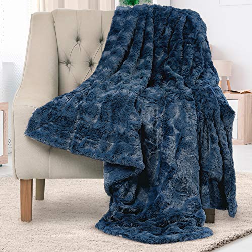 Faux Fur Throw Blanket