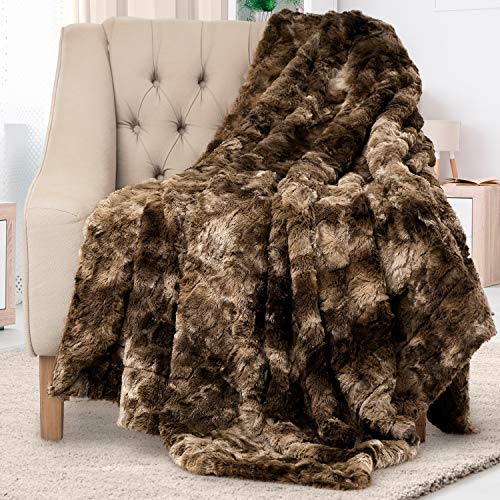 Faux Fur Throw Blanket