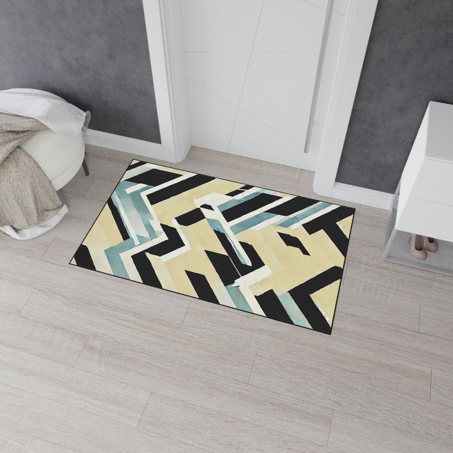 Heavy Duty Floor Mat - Chevrons