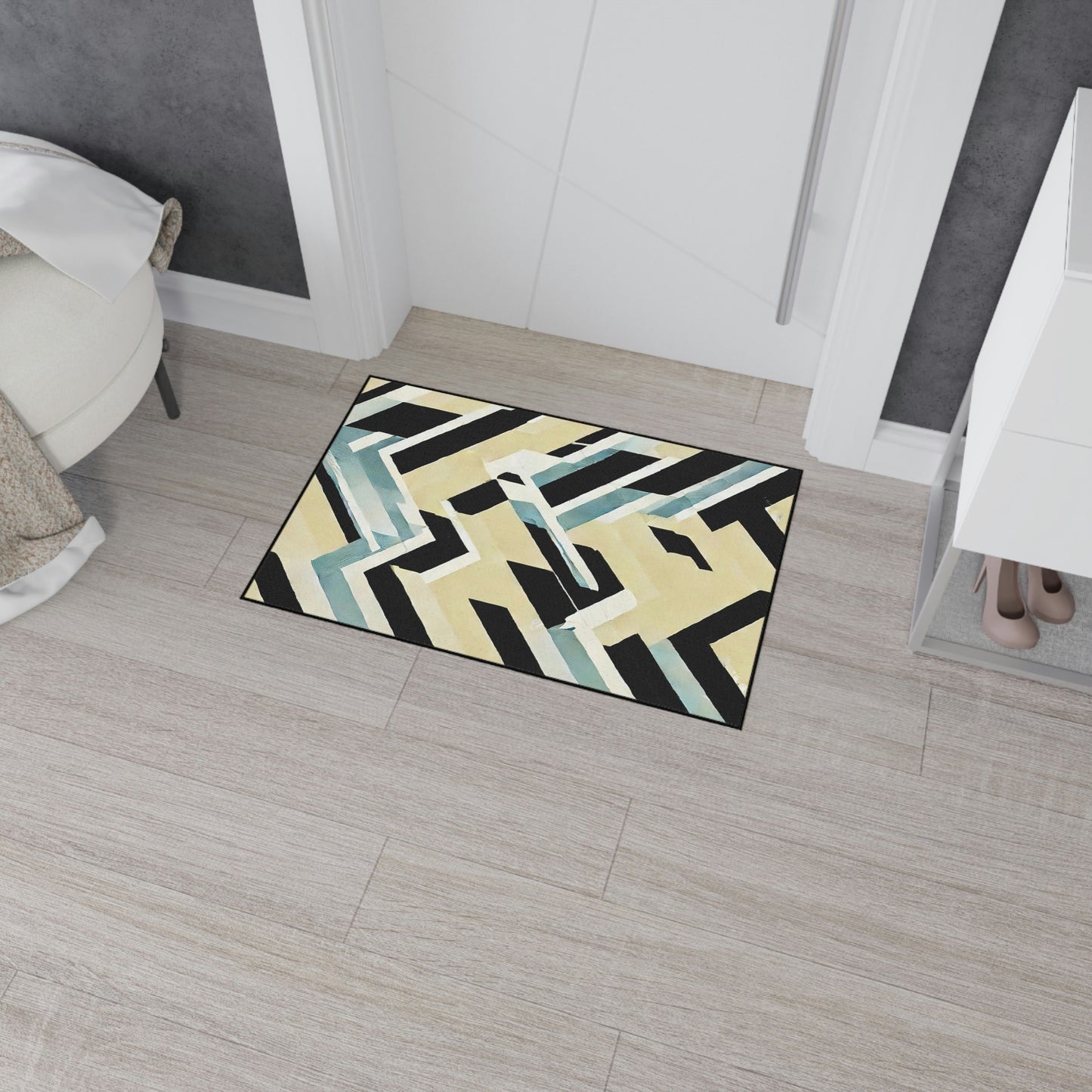 Heavy Duty Floor Mat - Chevrons