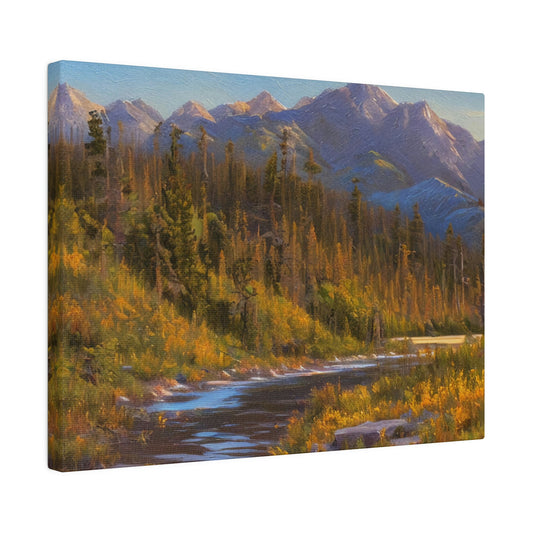 Mountain Stream - Canvas Print