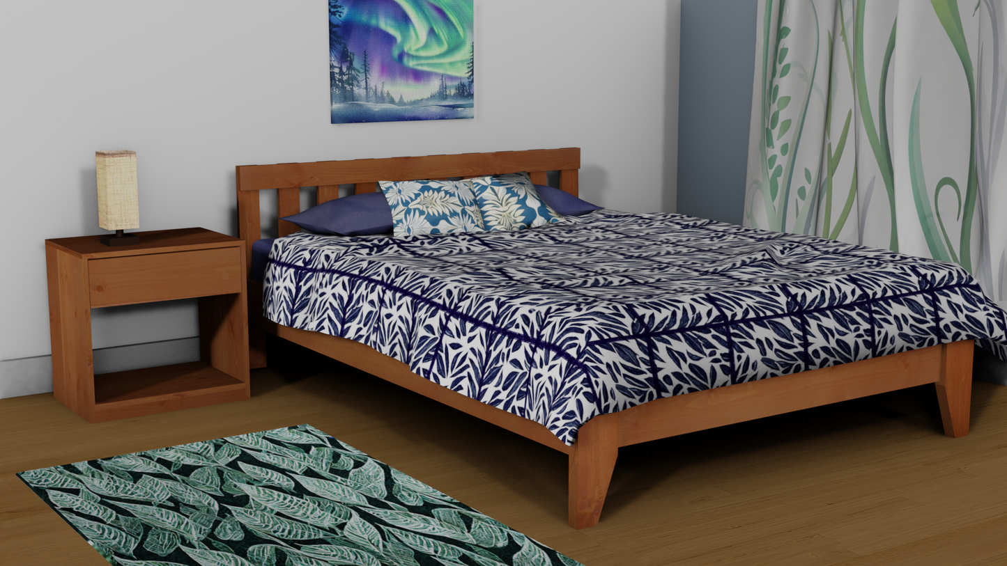 Low Profile Platform Bed - The Chambly