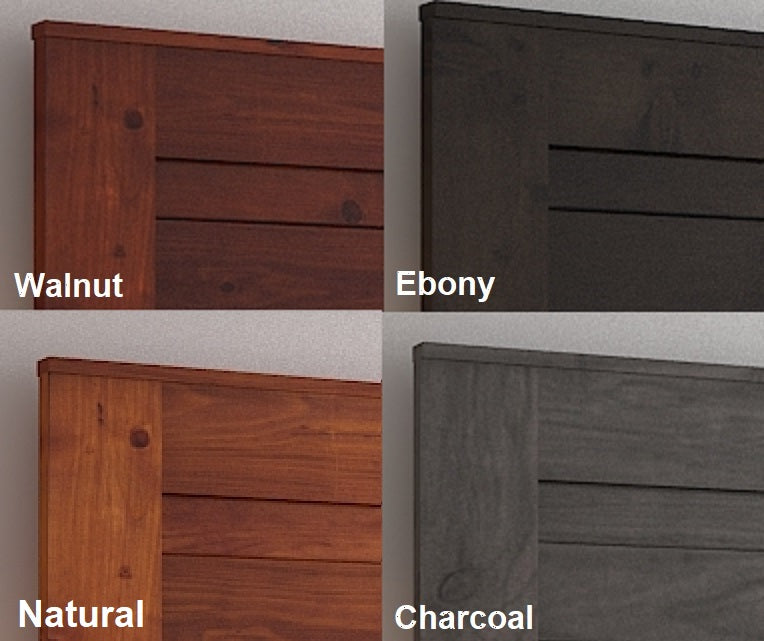 Solid Wood, Modern Country Nightstand