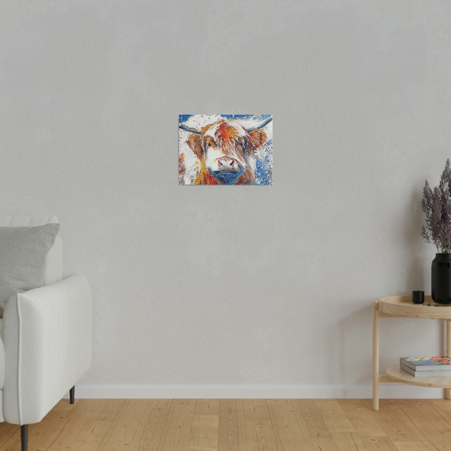 Highland Steer - Canvas Print