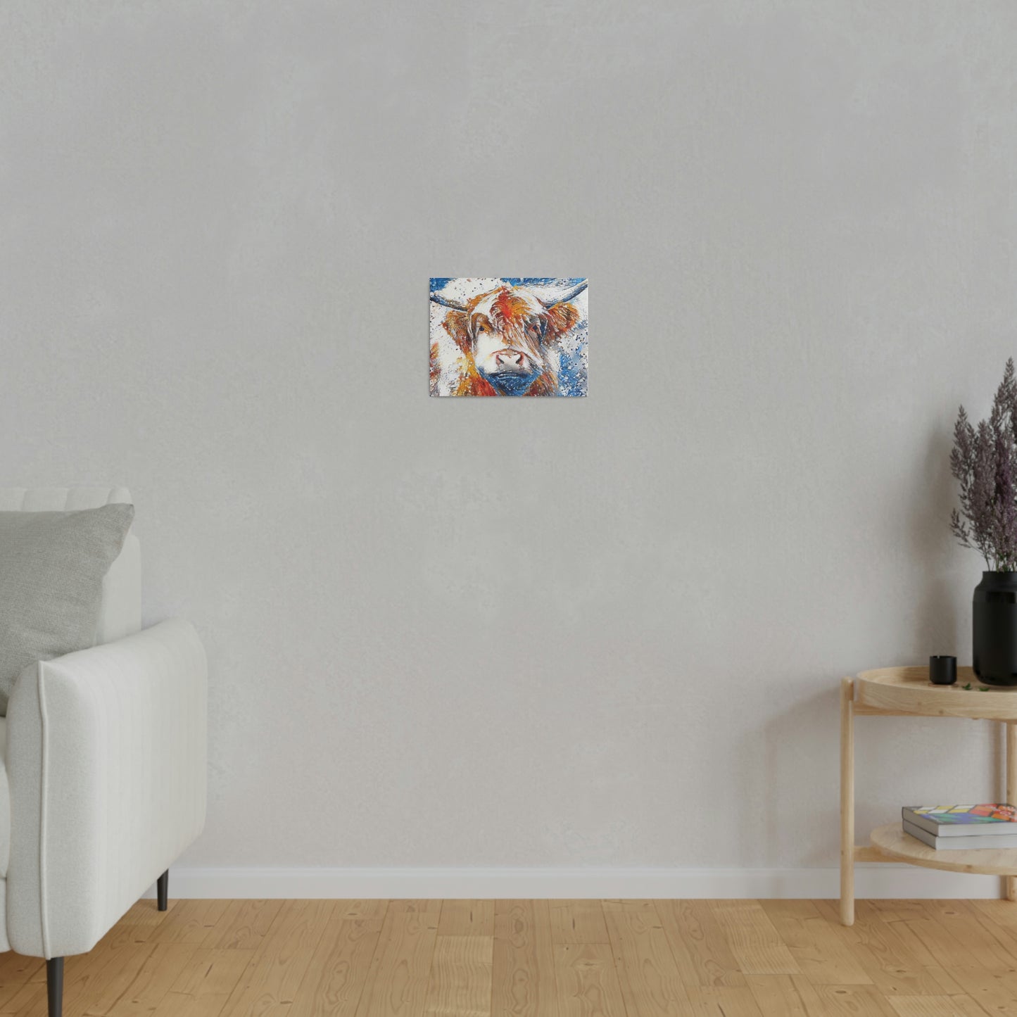 Highland Steer - Canvas Print