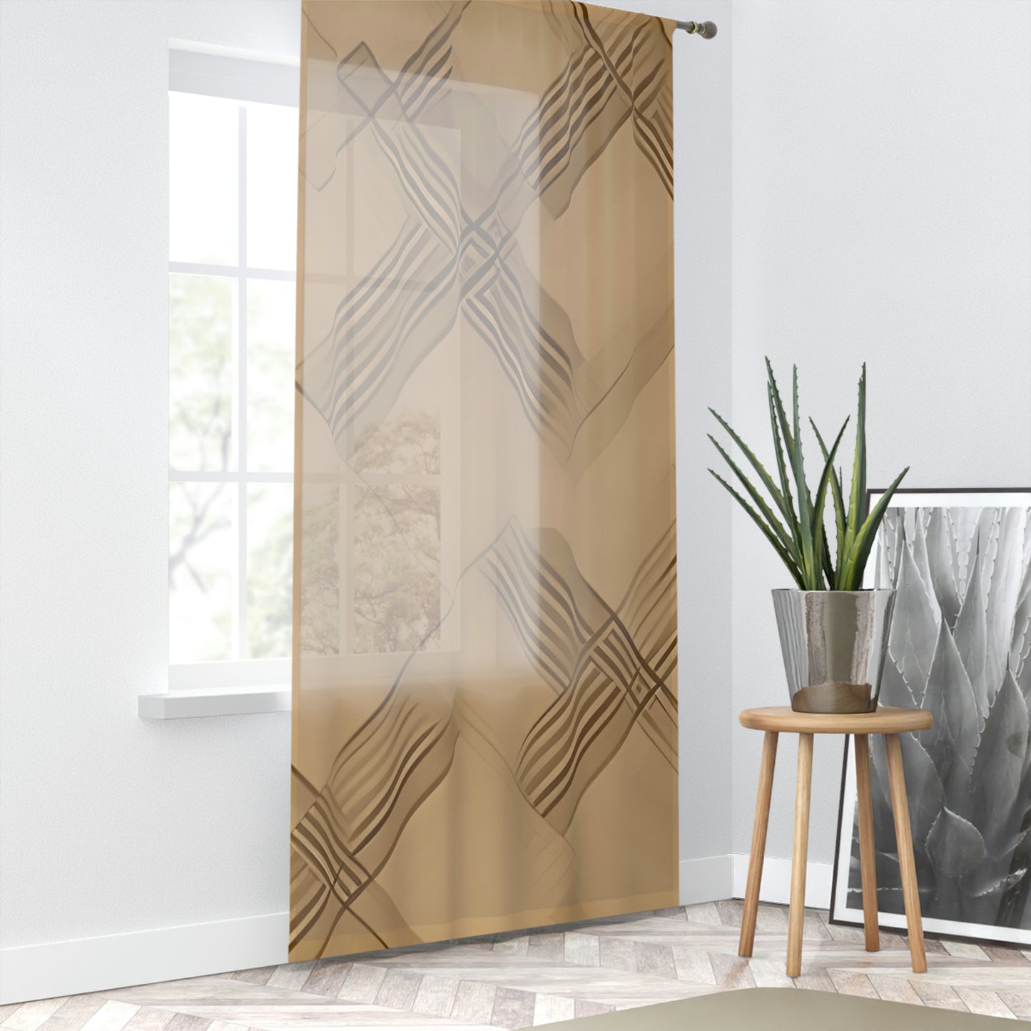 Window Curtain - Modern Country