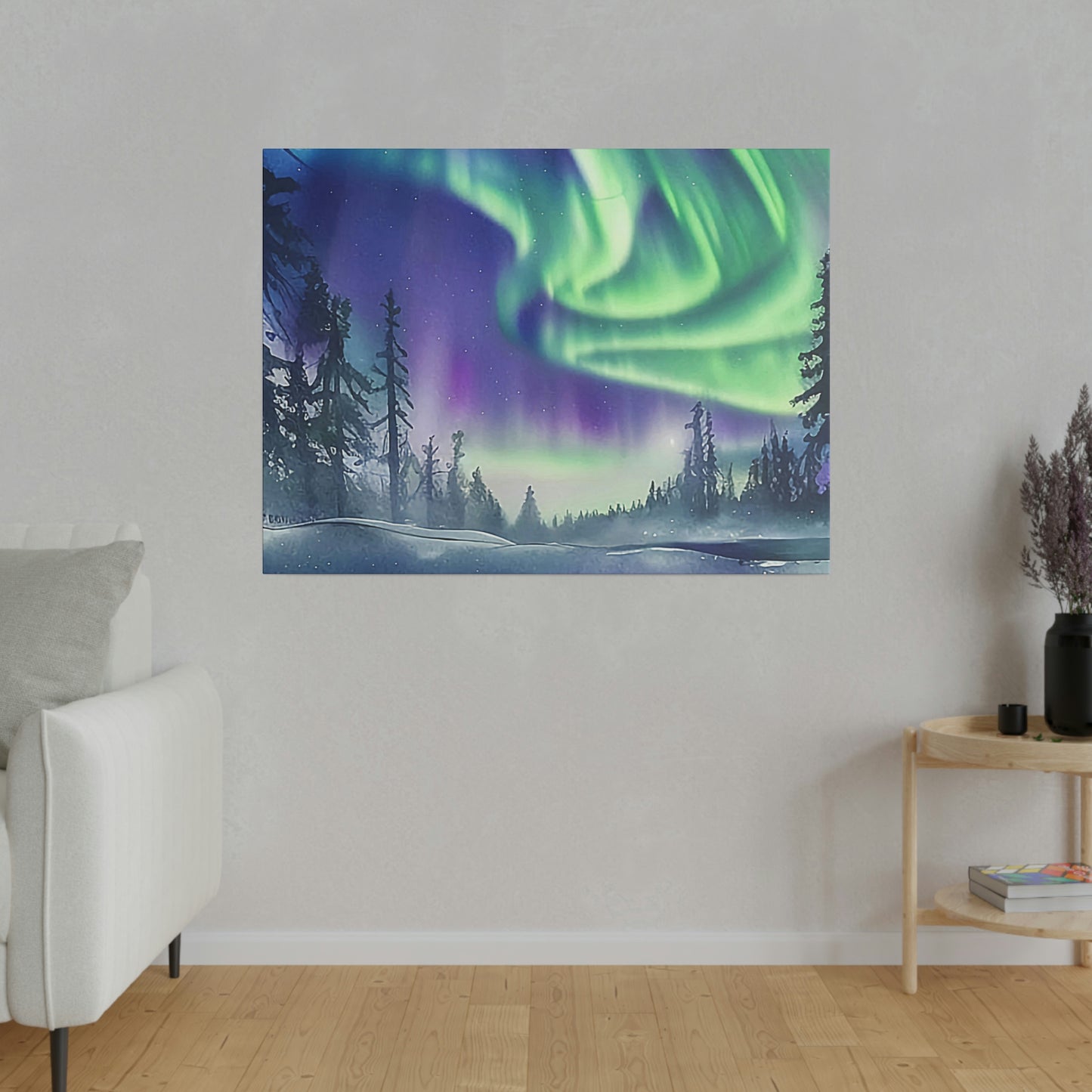 Aurora Borealis - Canvas Print