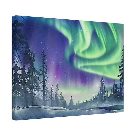 Aurora Borealis - Canvas Print