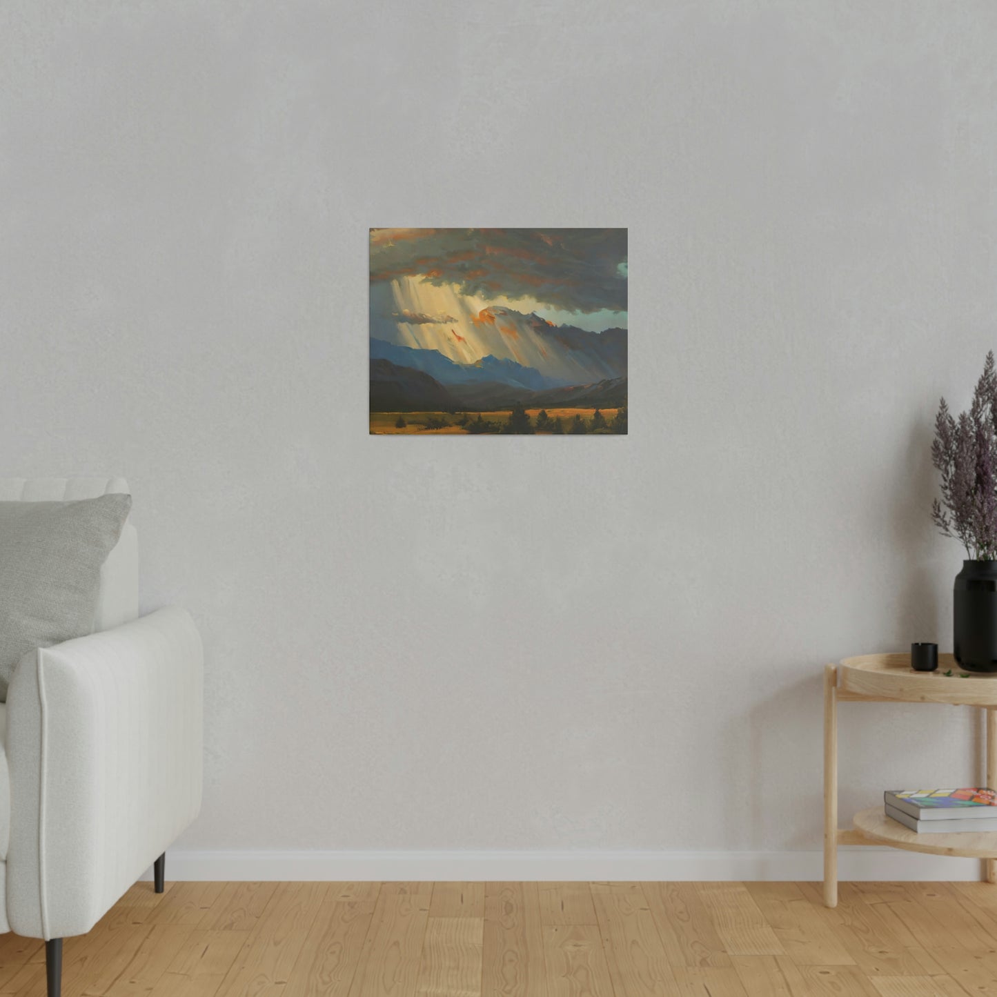 Mountain Storm - Canvas Print