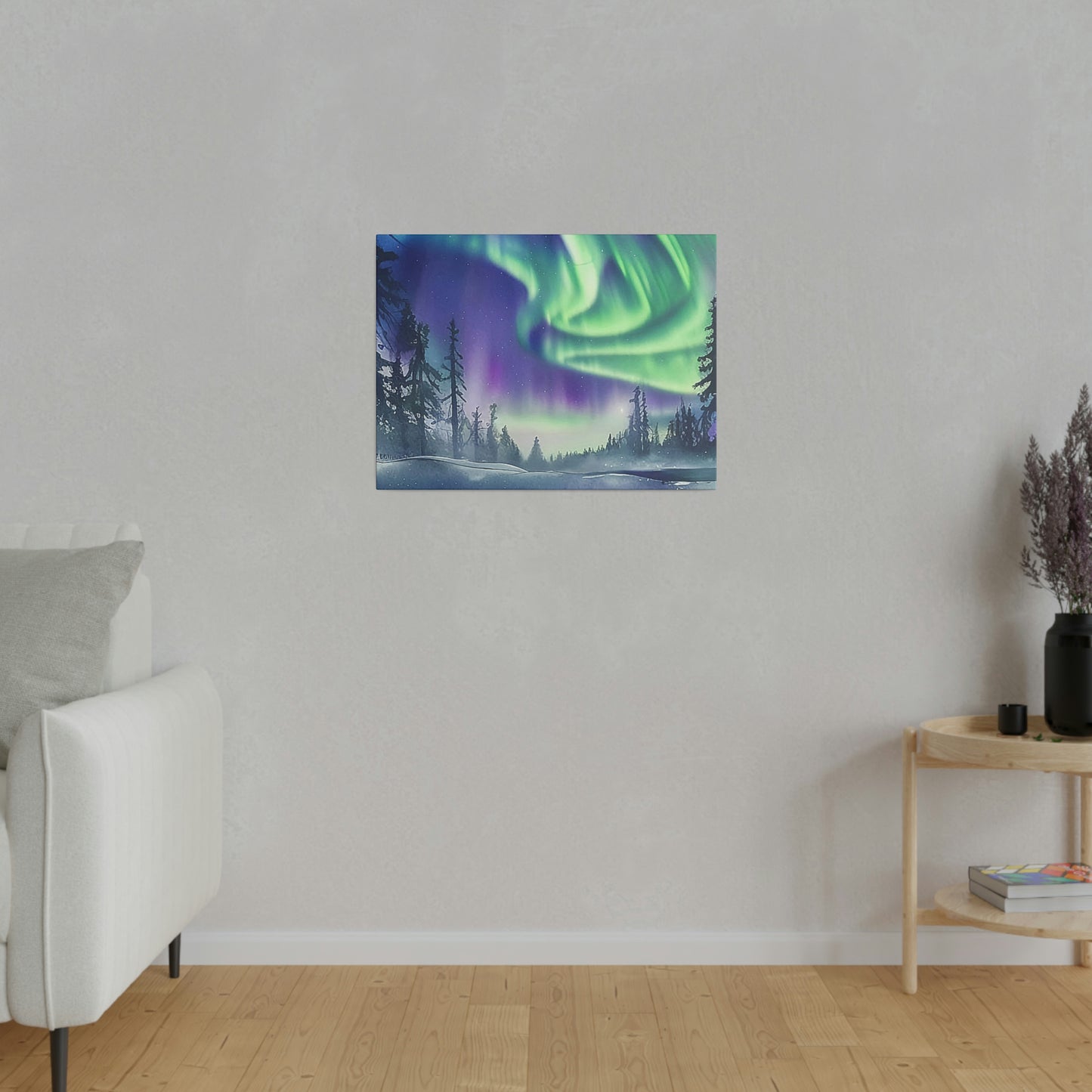 Aurora Borealis - Canvas Print