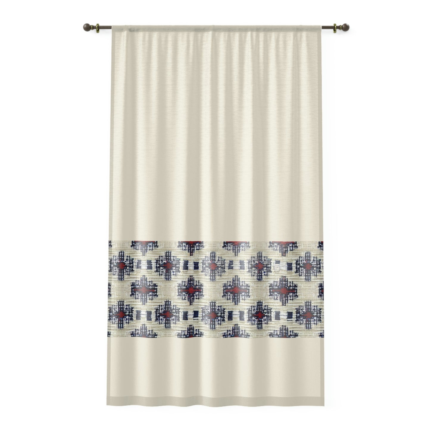 Window Curtain - Modern Country
