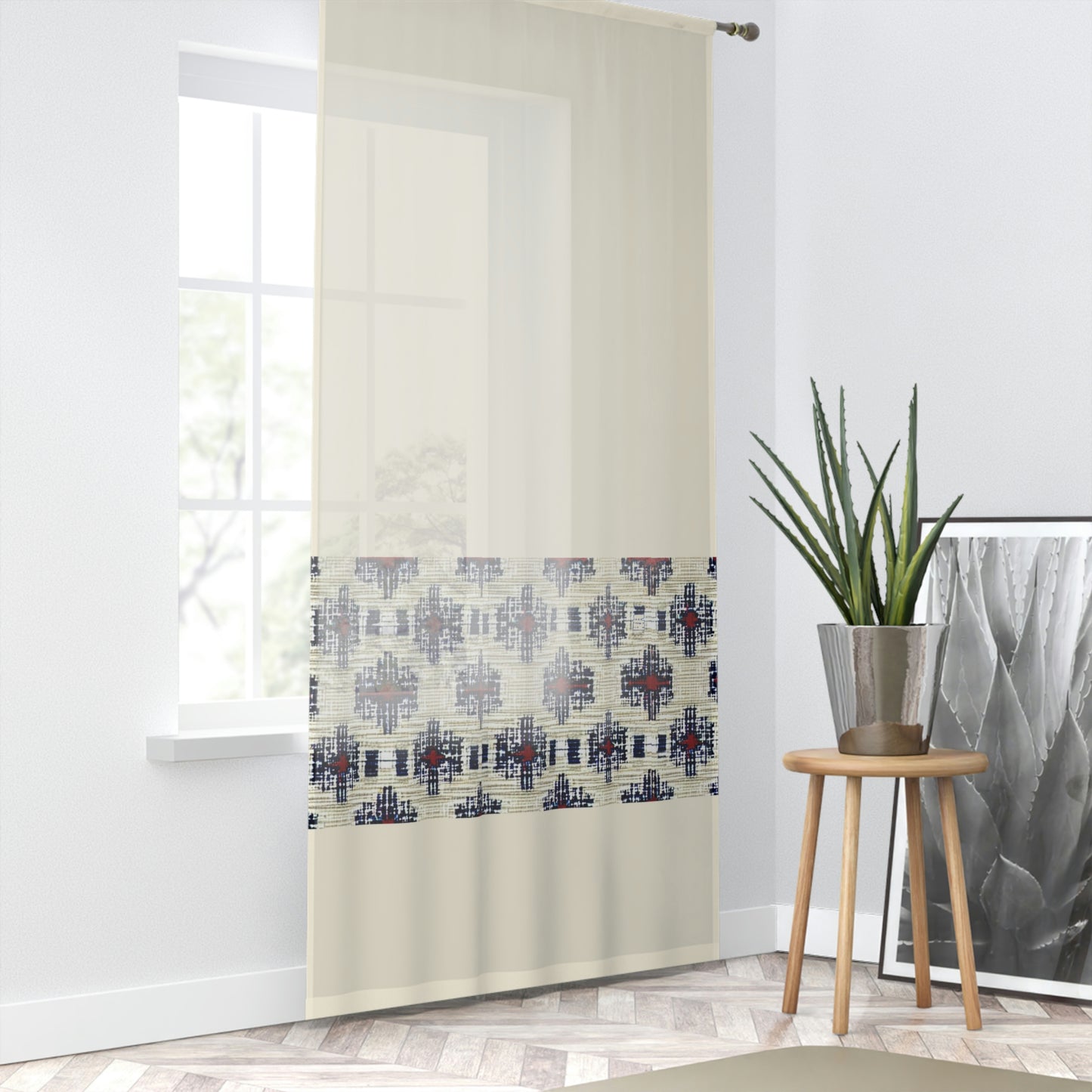 Window Curtain - Modern Country