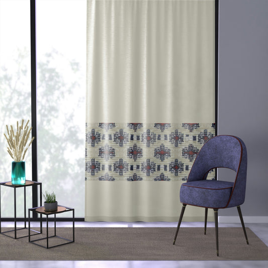 Window Curtain - Modern Country