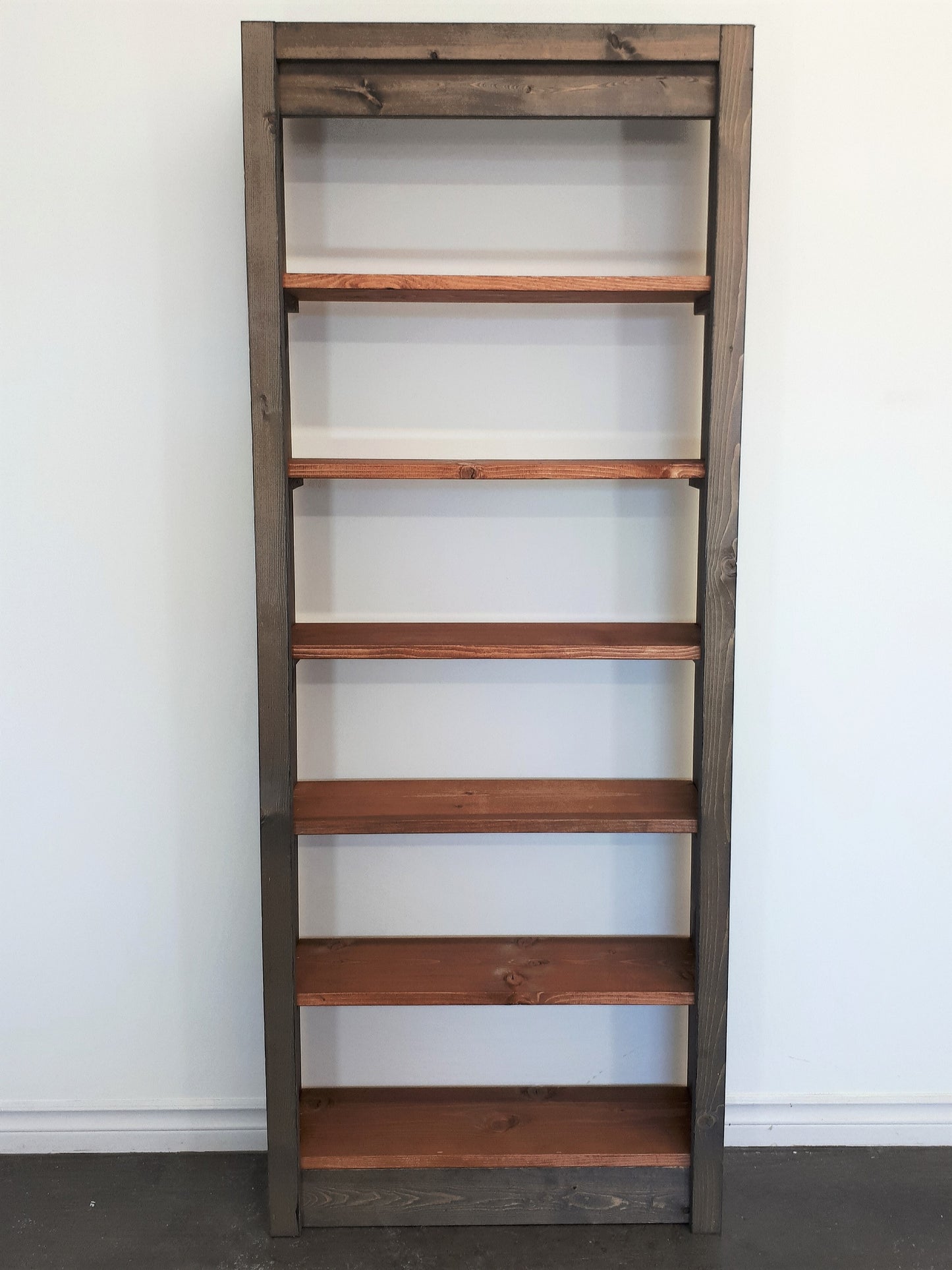 Solid Wood Bookshelf - Set of Two