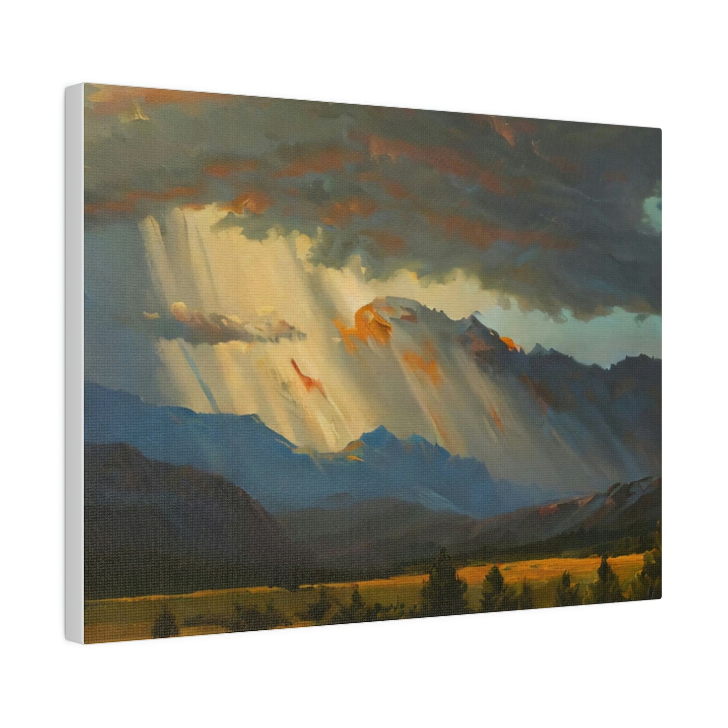 Mountain Storm - Canvas Print