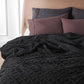 Soft and Warm Sherpa Blanket - Cable Knit Pattern