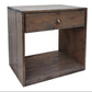Solid Wood, Modern Country Nightstand - Premium Edition