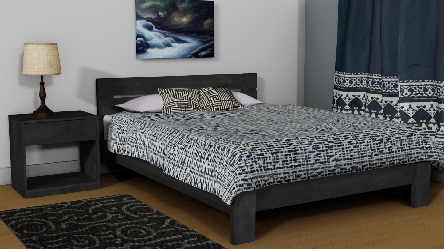 Low Profile Platform Bed - The Nanaimo