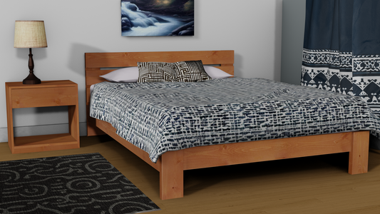 Low Profile Platform Bed - The Nanaimo