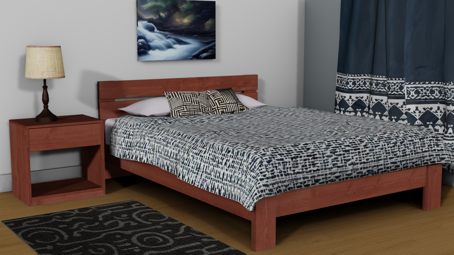 Low Profile Platform Bed - The Nanaimo