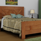 Traditional Wood Farmhouse Bed Frame - The Okotoks - Premium Edition