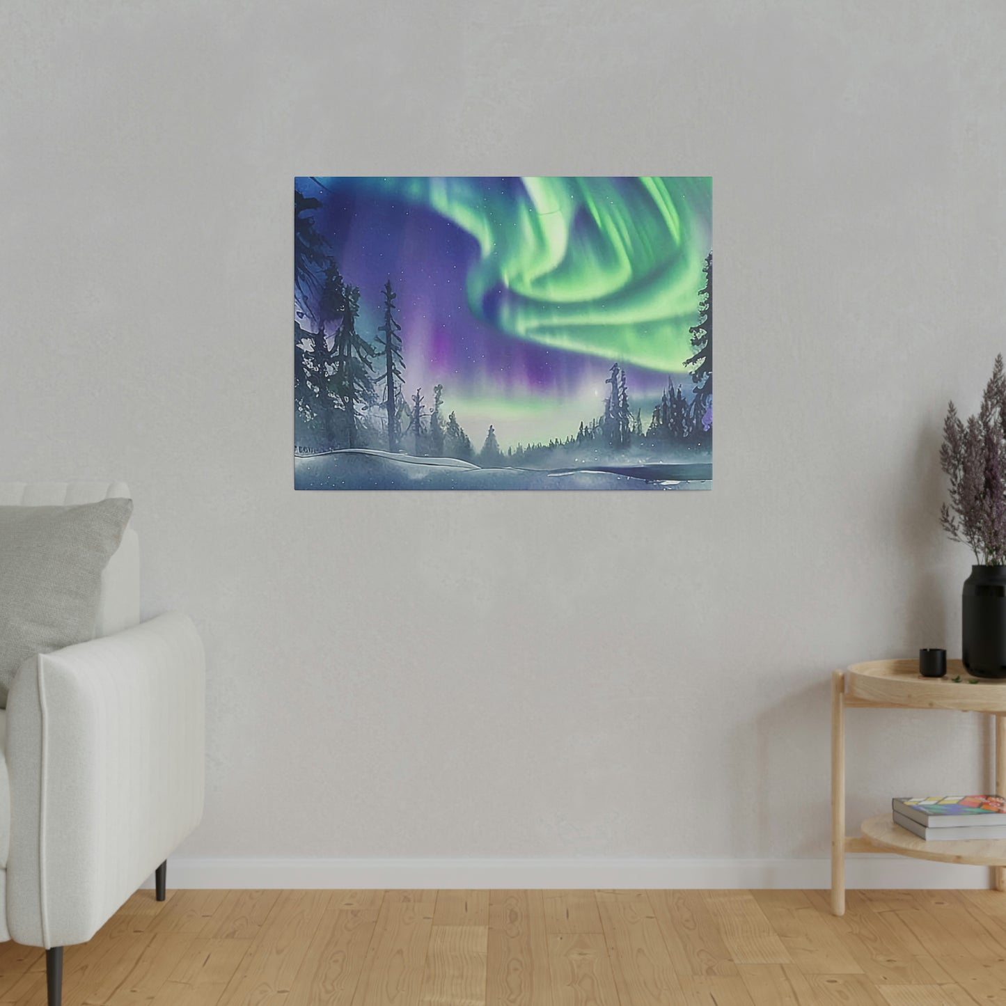 Aurora Borealis - Canvas Print