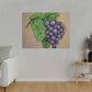 Chalk Grapes - Canvas Print